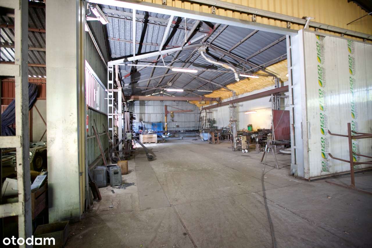 Działka, hale i infrastruktura – Tomice k. Góry Kalwarii - Pełny obrazek: 4/8