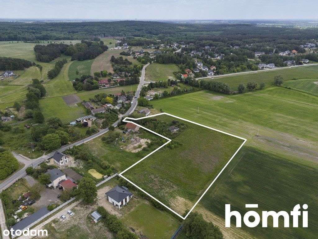 Hektarowa działka rolno-budowlana na sprzedaż! - Pełny obrazek: 3/13