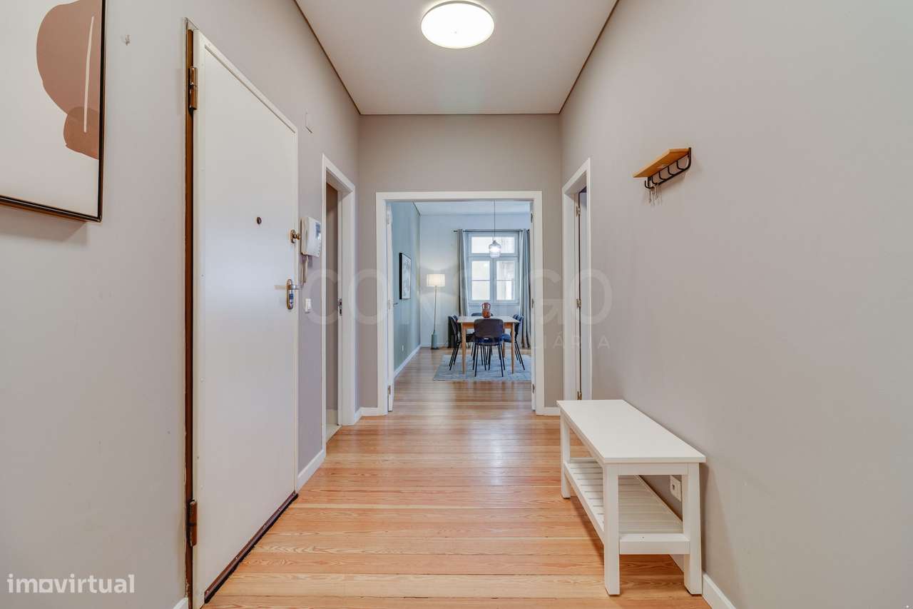 Apartamento T2 no Chiado, no centro histórico de Lisboa-3