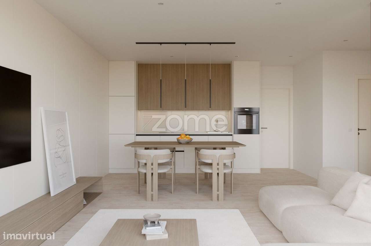 Apartamento T2 Novo junto a futura estação do metro de Lagoa, Gondo...-0