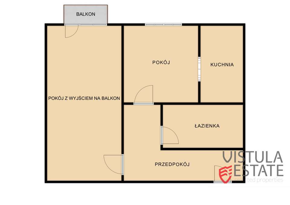 2M z oddzielną kuchnią |balkon| REZERWACJA-1