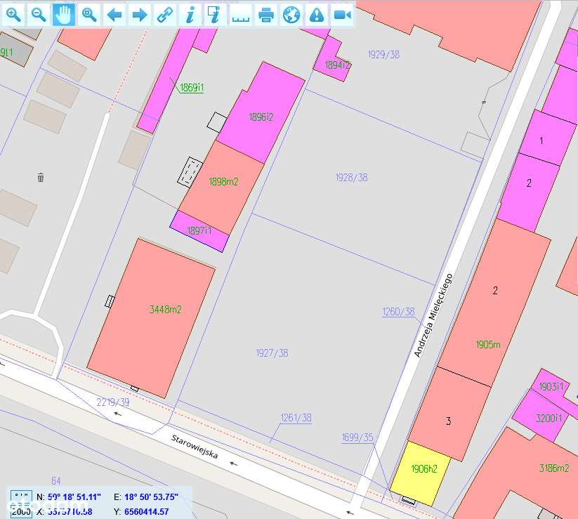 Działka MNU1 w centrum Rudy-0