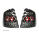 FAROLINS TRASEIROS LED PARA OPEL ASTRA G 97-04 VERMELHO PRETO - 1