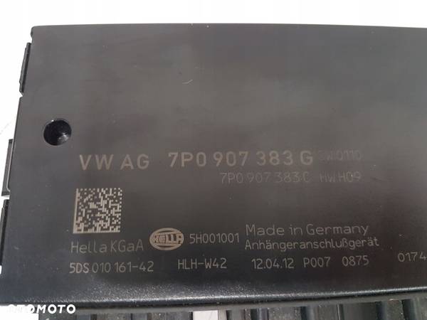 VW TOUAREG 7P MODUL STEROWNIK HAKA HOLOWNICZEGO - 2