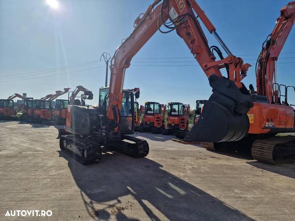 Hitachi ZX85USB-6, senile cauciu, cupla rapida+3 cupe, inst picon-STARE CA NOU-PROMOTIE 65900 EUR+Tva, posibilitate leasing - 20