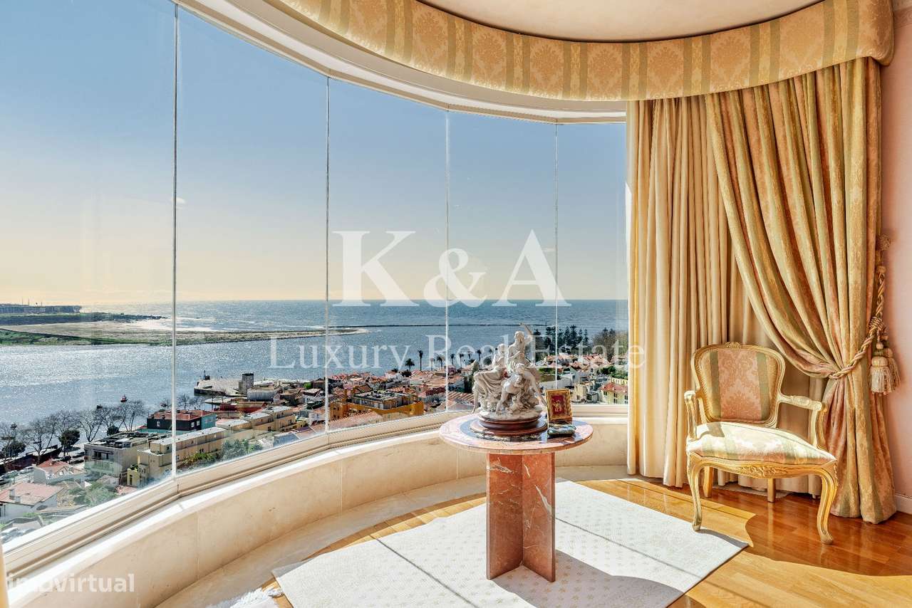 Apartamento T6 duplex com vistas panorâmicas sobre o Rio Douro e o mar-2