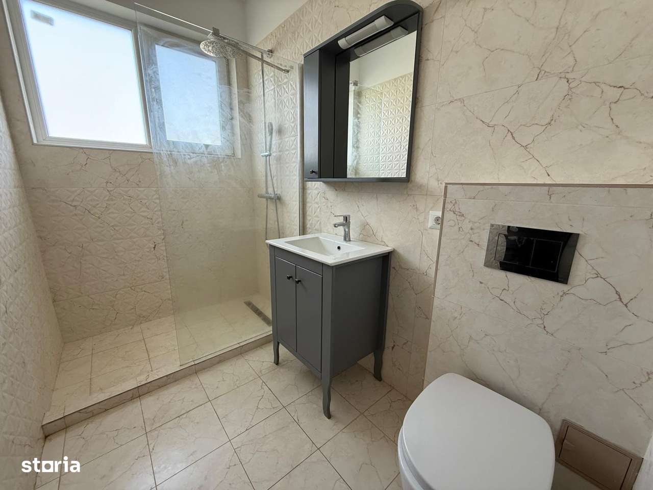 Casă modernă parter ~ 3 camere 2 băi ~pompă de căldură ~panouri solare-6