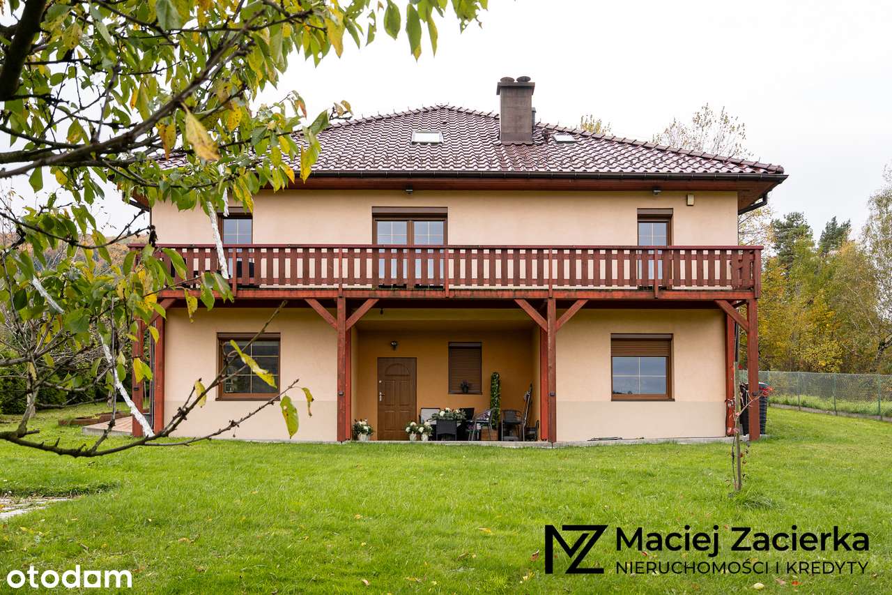 Beskidy, Brenna | dom dwurodzinny z panoramą gór-16