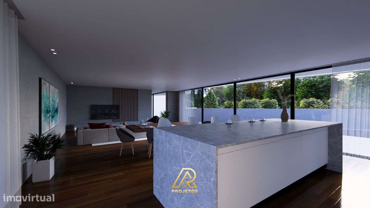 Moradia T4 Térrea Isolada com piscina - Centro de Santa Maria da Feira-9