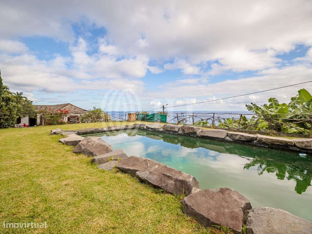 Quinta T7 com vista mar e piscina, em Santana, Madeira - Grande imagem: 4/36