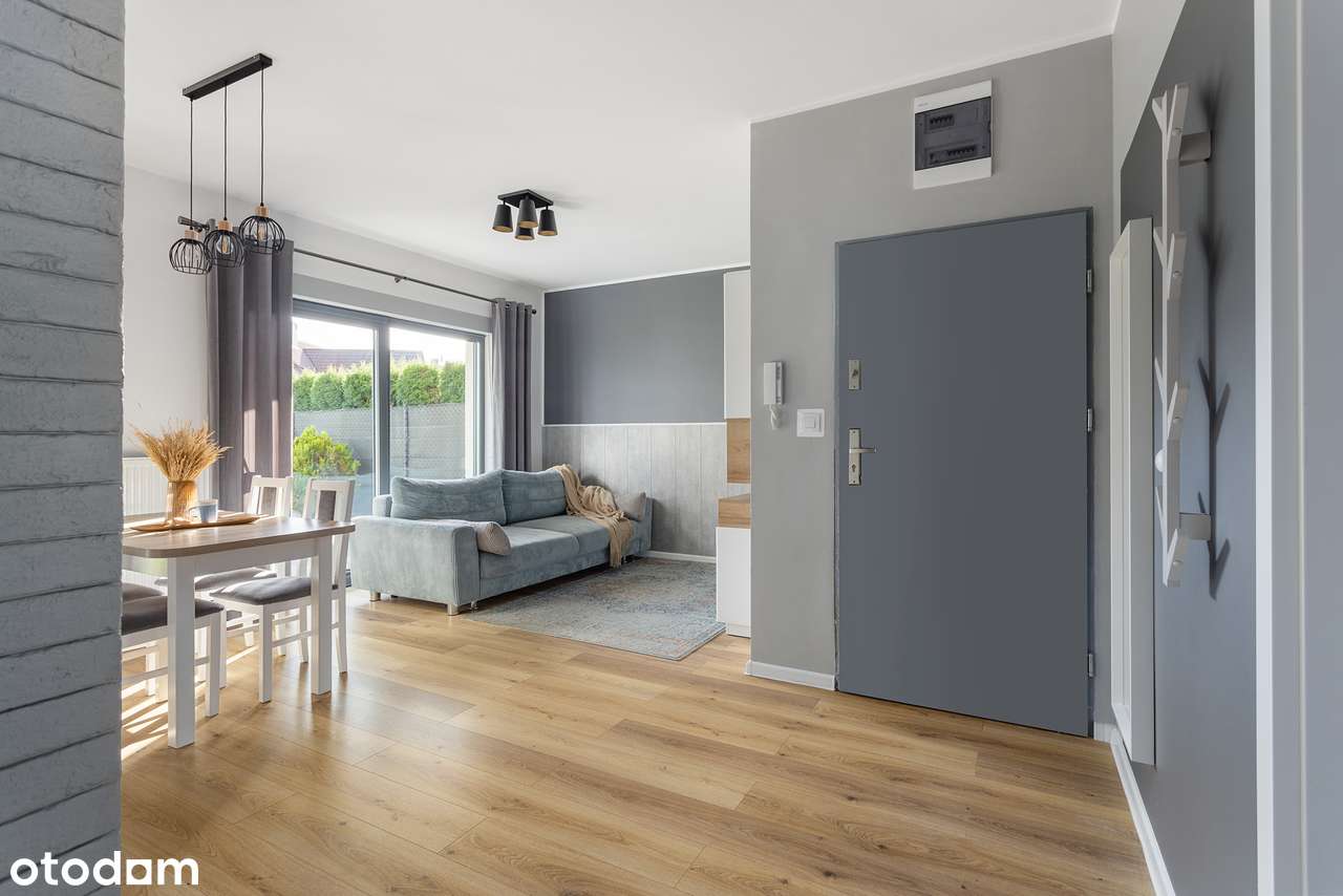 Mieszkanie z dużym ogródkiem w Daszewicach.-1