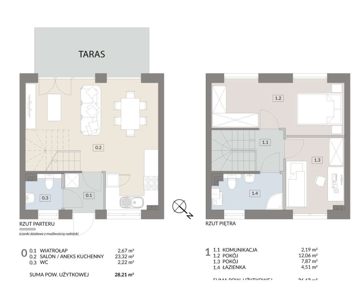 Dom na sprzedaż, 3 pokoje, 55 m², Gwiazdowo
