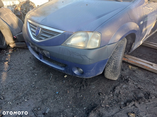 ZDERZAK PRZÓD DACIA LOGAN I NIEBIESKI - 2