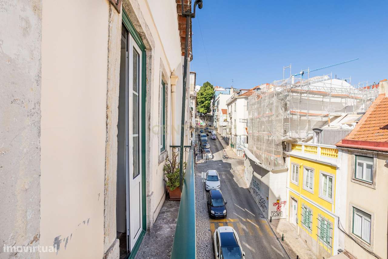 Apartamento T2 Duplex no Coração de Lisboa. - Grande imagem: 5/30