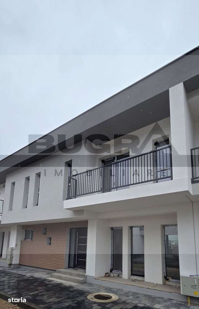 Casa finalizata 2025 de 108mp, 2 parcari, gradina, zona Terra - Imagine principală: 1/8