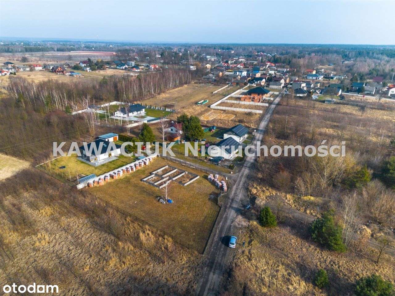 Działka we wsi Wąwał z rozpoczętą budową - Pełny obrazek: 4/6