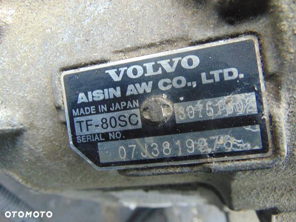 Skrzynia Biegów Volvo s80 2,4 D diesel automat - 4