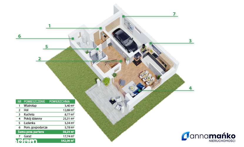 Funkcjonalny dom z garderobą i pralnią!-8