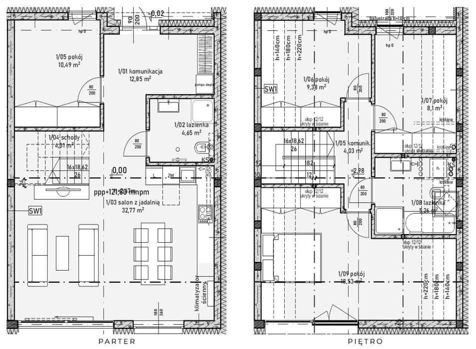Osiedle RACULA PARK- Dom jednorodzinny w zabudowie bliźniaczej 2/1 - Pełny obrazek: 3/12