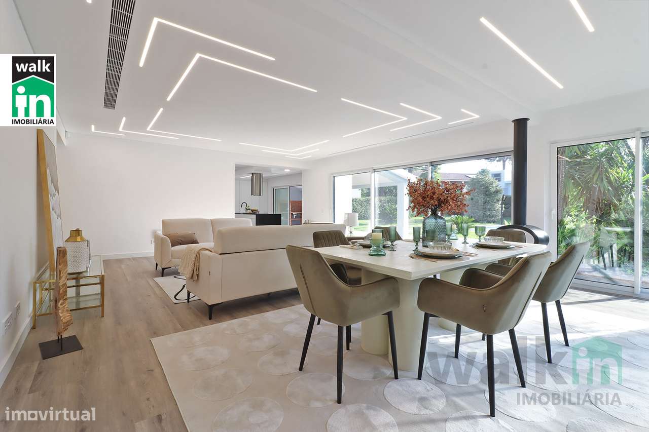 Moradia Térrea de Luxo V4 com Piscina na Herdade da Aroeira-14