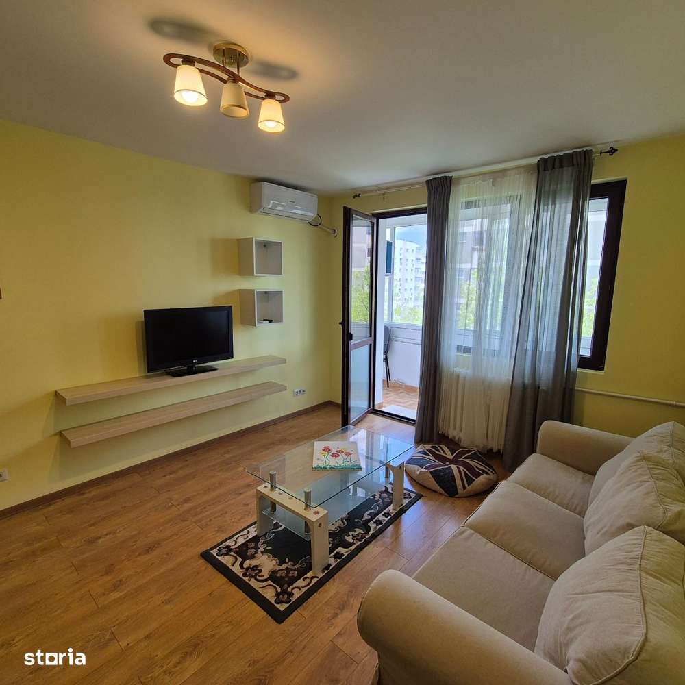 Dr. Taberei- Afi Cotroceni, str. Sibiu, 2 camere, mobilat, balcon mare