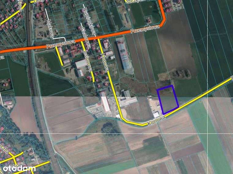 Działka przemysłowa nieopodal węzła Rusocin-6