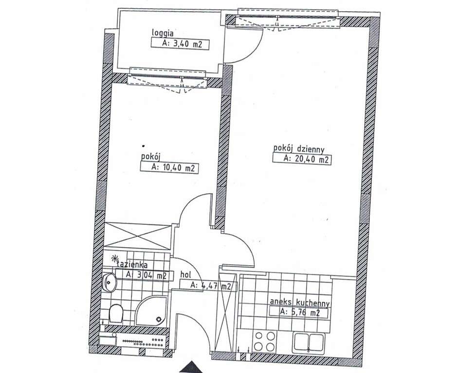 AKTUALNE! Przytulne mieszkanie 44,07m² - Pełny obrazek: 2/20
