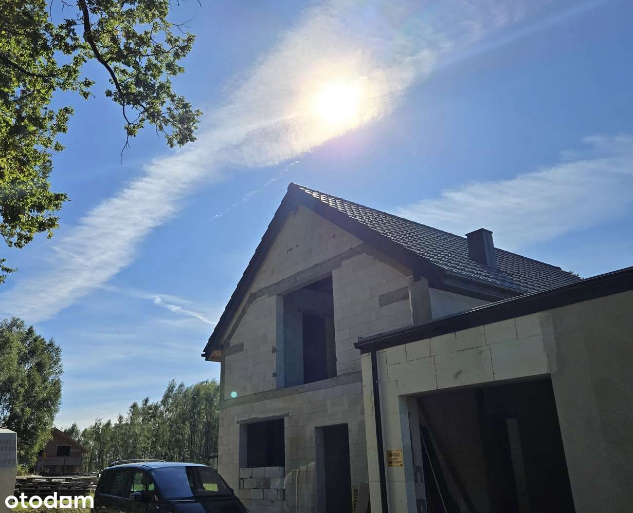 DOM Z WIDOKAMI. Działka- 900m/ Stan Surowy-Otwarty/Dachówka Ceramiczna-15