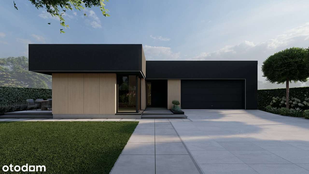 Nowoczesny dom jednorodzinny z stan surowy zamknięty– Sulejówek-15