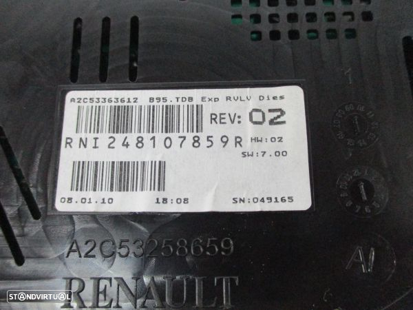 Quadrante / Conta Rotaçoes Renault Megane Iii Hatchback (Bz0/1_) - 6