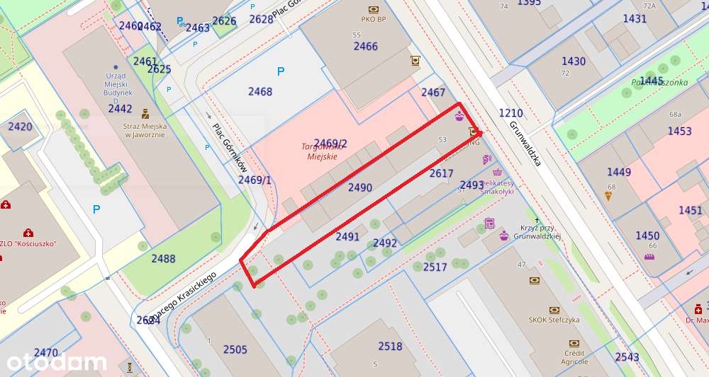 Dochodowa kamienica w centrum Jaworzna - działka 660 m2 z parkingiem-19