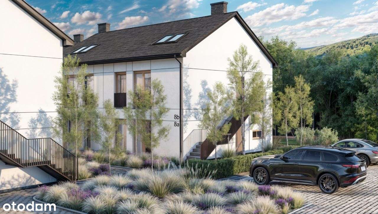 Apartament na kameralnym osiedlu, z ogródkiem i widokiem na Beskidy - Pełny obrazek: 5/16