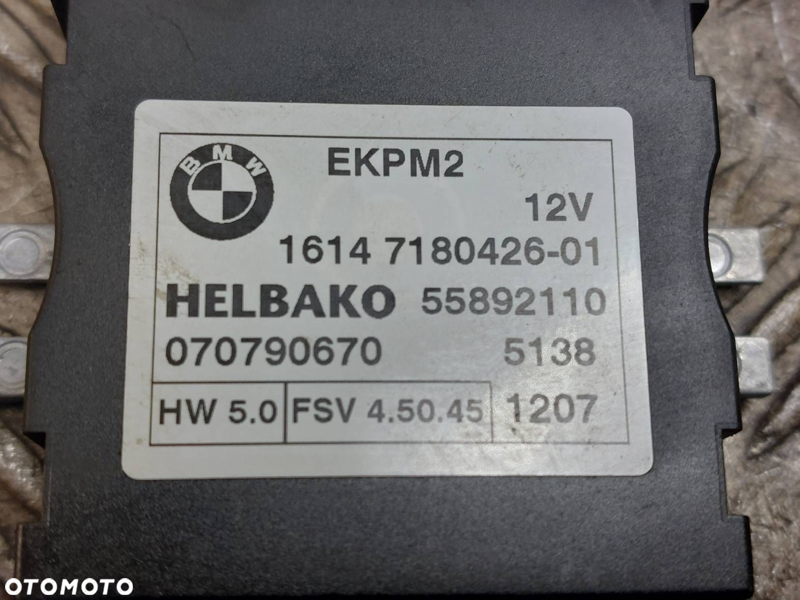 ZESTAW STARTOWY BMW E90 E91 2.0 D 7803373 - 3