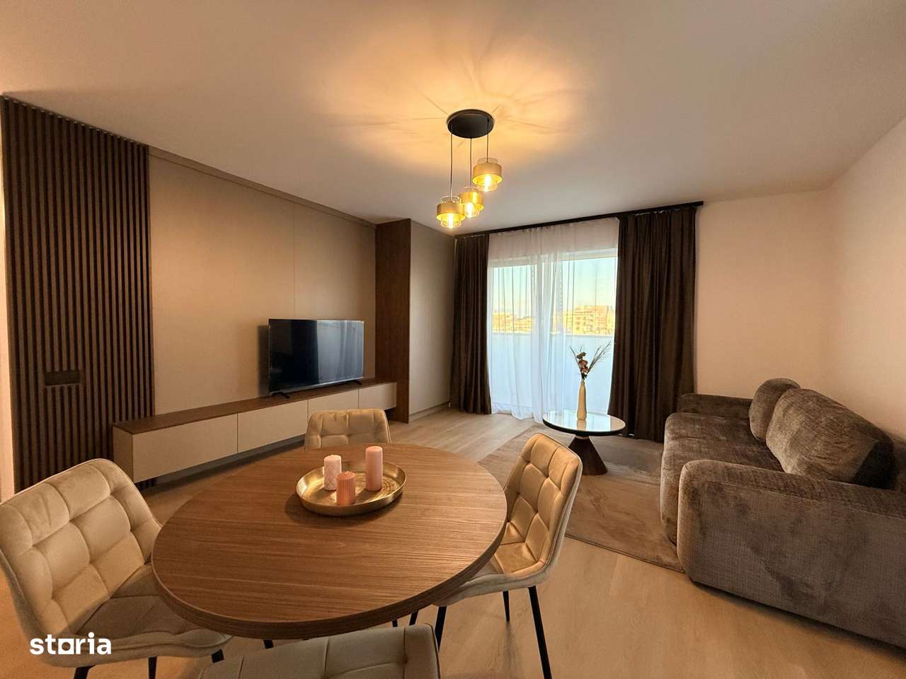 Apartament 2 camere | 55,5mp | terasa 25mp | nelocuit | Eroilor Reside-1