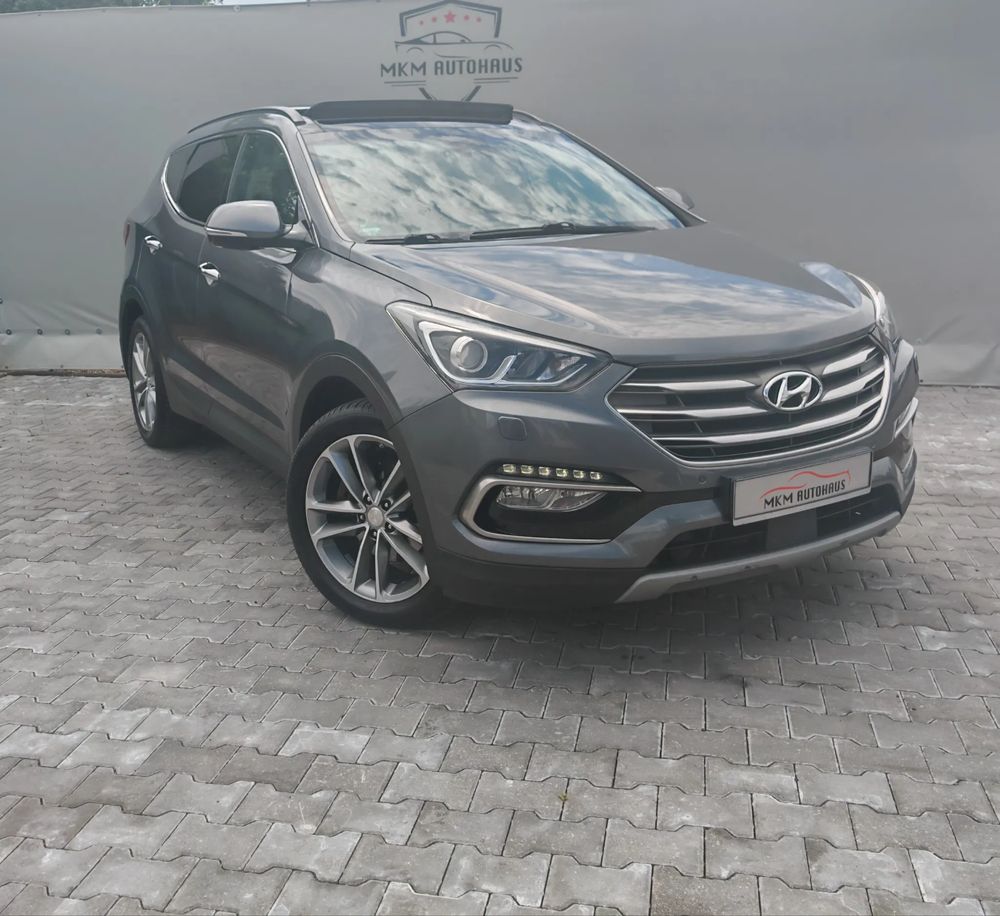 Hyundai Santa Fe blue 2.2 CRDI 4WD Automatik Premium 2017