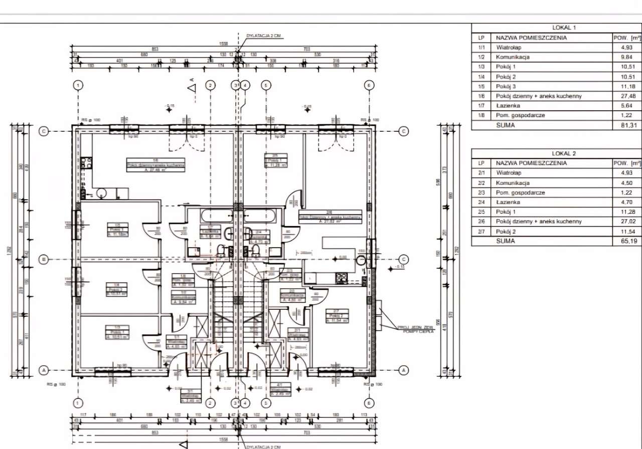 Mieszkanie dwie sypialnie i salon z wyjściem na ogród Lisowice - Pełny obrazek: 4/7