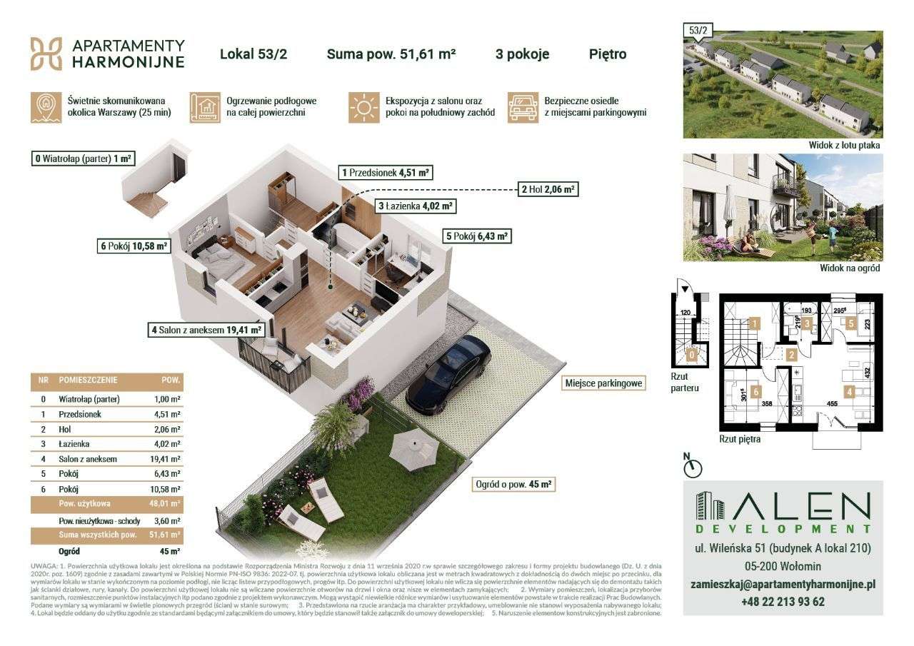 3 pokojowe z rekuperacją i pompą ciepła! - Rezerwacja!-0