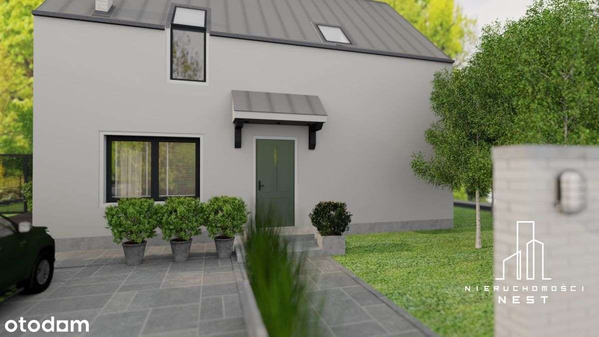 Bliżniak w Mościenicy przy lesie - Pełny obrazek: 4/4