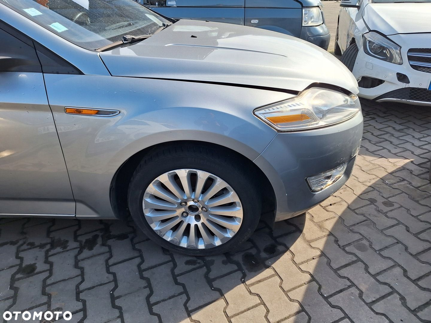 FORD MONDEO IV 4 MK4 BA7 PRZÓD ZDERZAK PDC MASKA BŁOTNIK LAMPA 1.8 TDCI H8 - 6