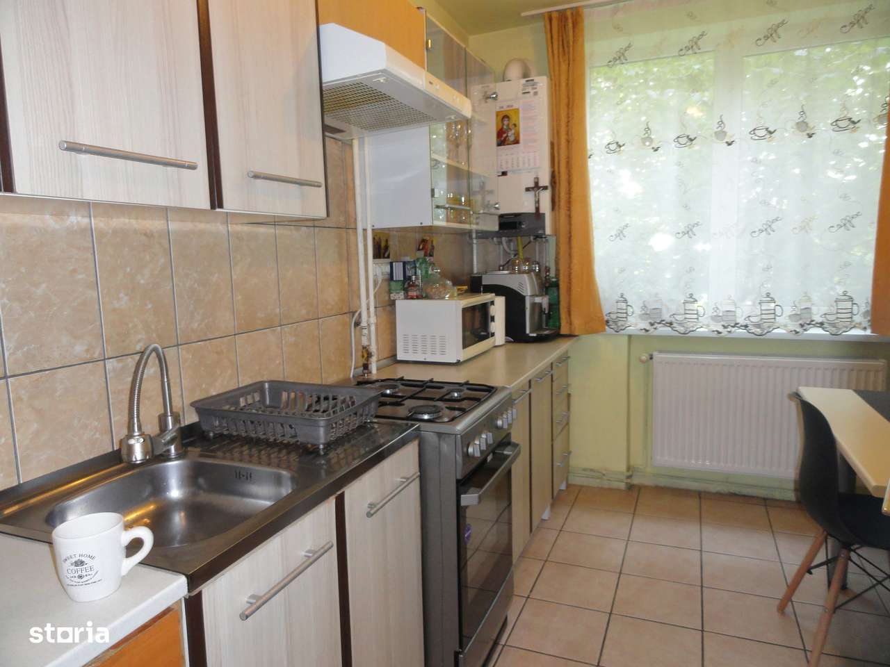 Apartament 2 camere etaj 1 Podgoria, 59 mp, centrala pe gaz - Imagine principală: 3/19