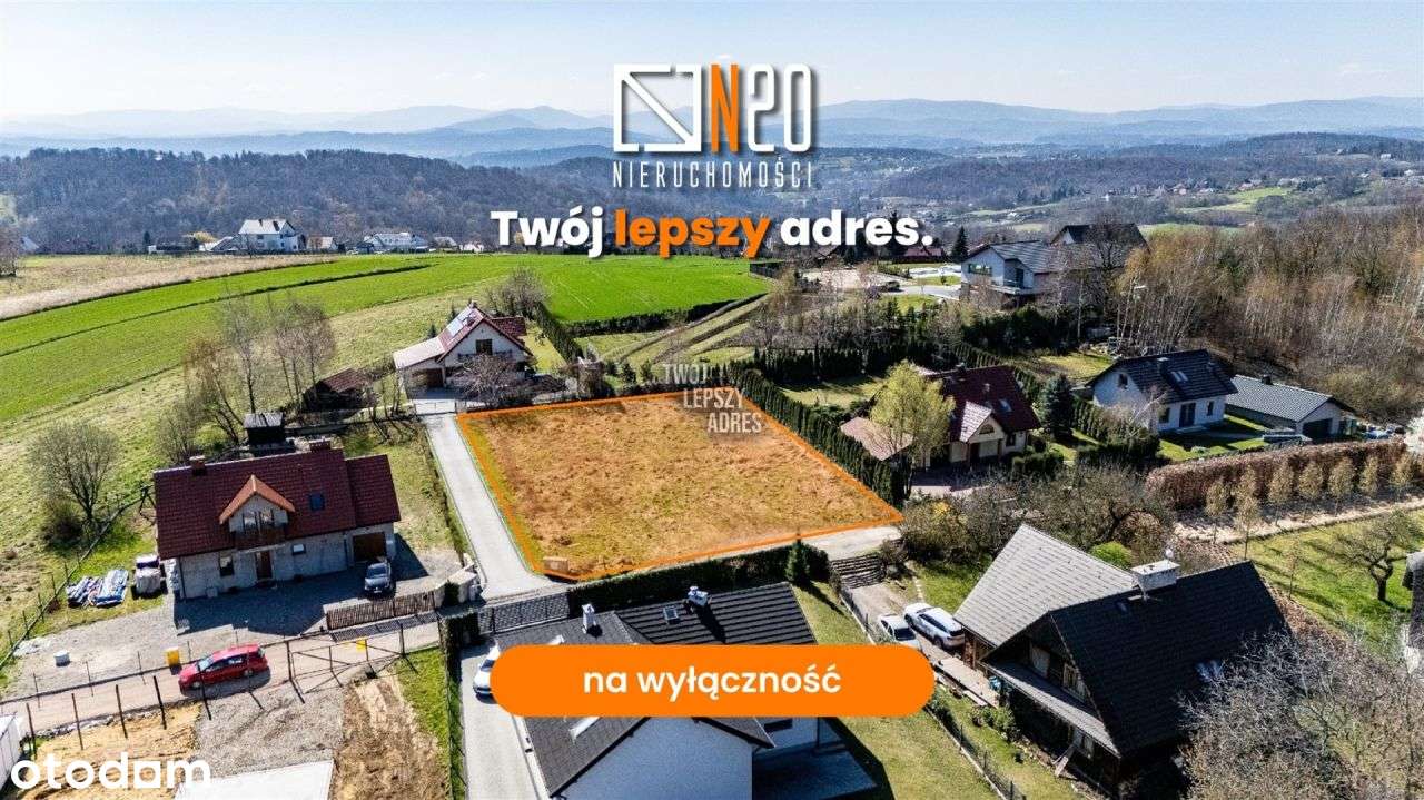 Widokowa działka budowlana 12 arów