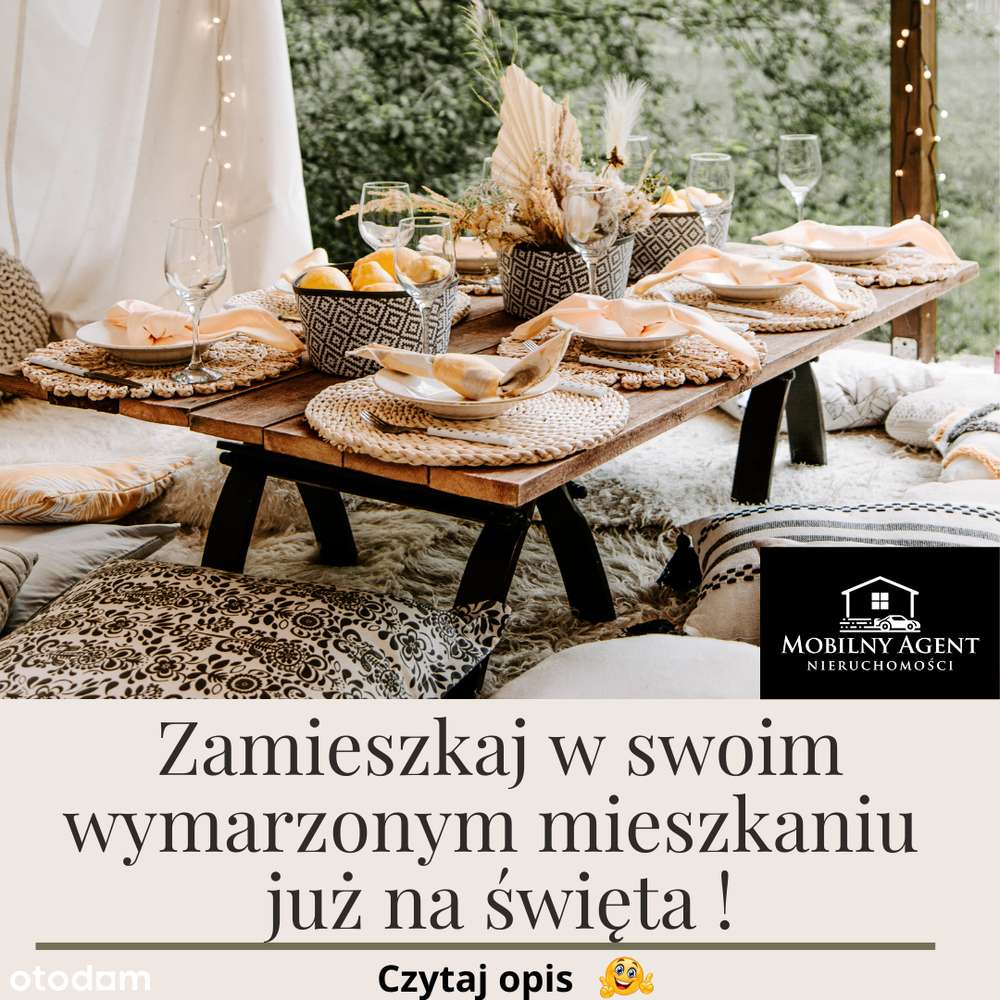 Jedyna taka oferta na rynku! Nowe Mieszkanie 3 Pokoje Blok-5