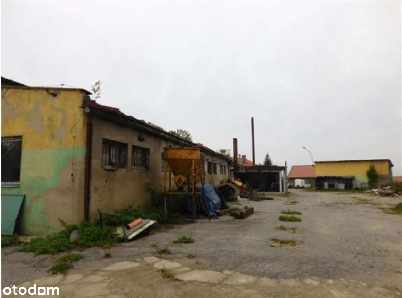 Budynki magazynowo- produkcyjne (3 szt.) na działce 3922m2 LICYTACJA-6