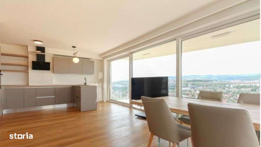 Penthouse de inchiriat cu jacuzzi, 90 mp si 80 mp terasa, zona Gruia - Imagine principală: 5/19