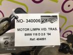 Limpa Vidros Traseiro BMW 118 D	2.0 122 Cv de 2004	- Ref : 404891	- NO340006 - 4