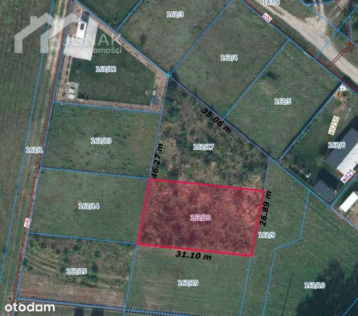 Działka Nad Jeziorem Białym, 1115M², Okuninka - Pełny obrazek: 4/5