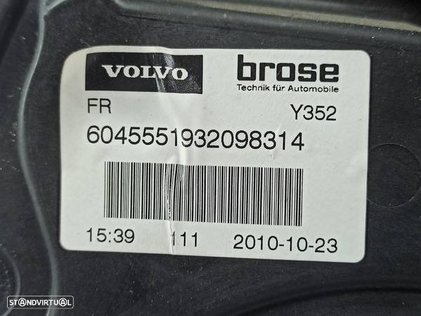 Armação Elevador Fr Drt Frente Direito Volvo V60 I (155, 157) - 5