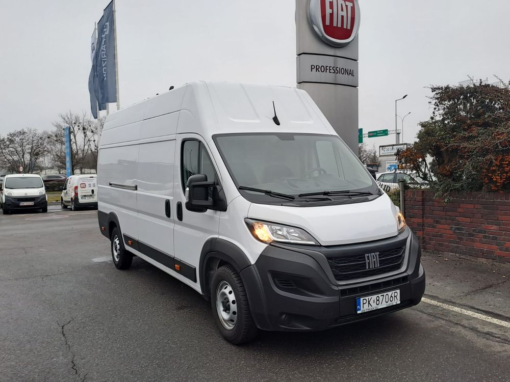 Fiat Ducato L4H3 Krajowy MAXI Wzmocniony 2100 Wysoki Gwarancja ! 1 rej. 2024 - gwarancja Fabryczna do 17.03.2026