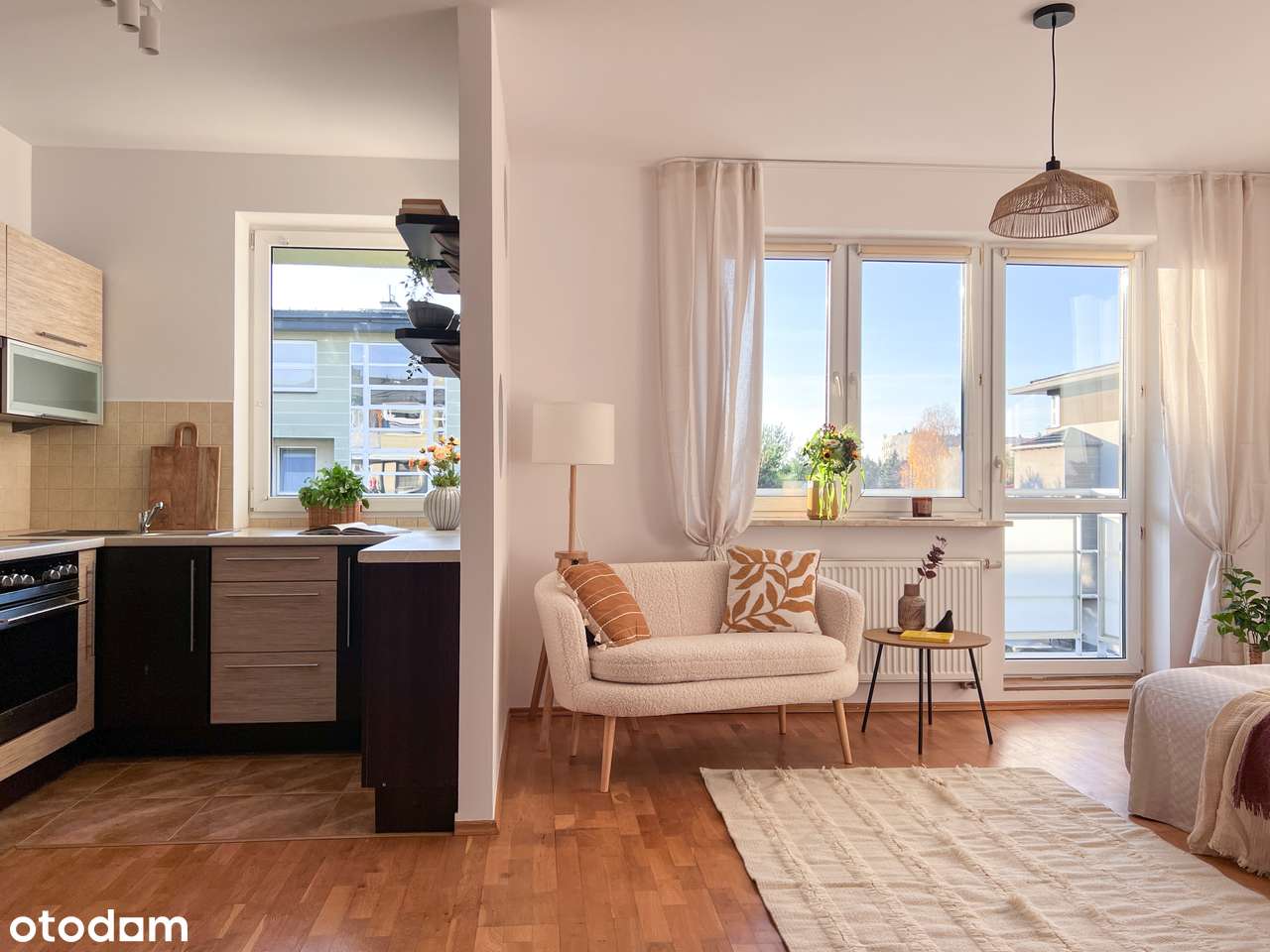 Przestronna kawalerka 34m² z garażem, zamknięte osiedle, Piaseczno - Pełny obrazek: 5/19