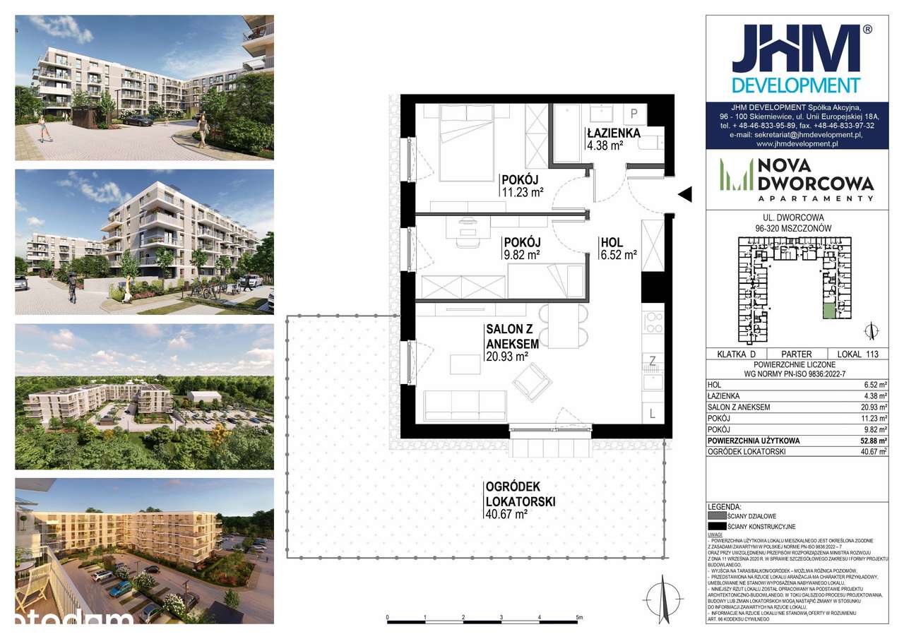 Nova Dworcowa | mieszkanie 3-pok. | D.0.113 - Pełny obrazek: 2/7
